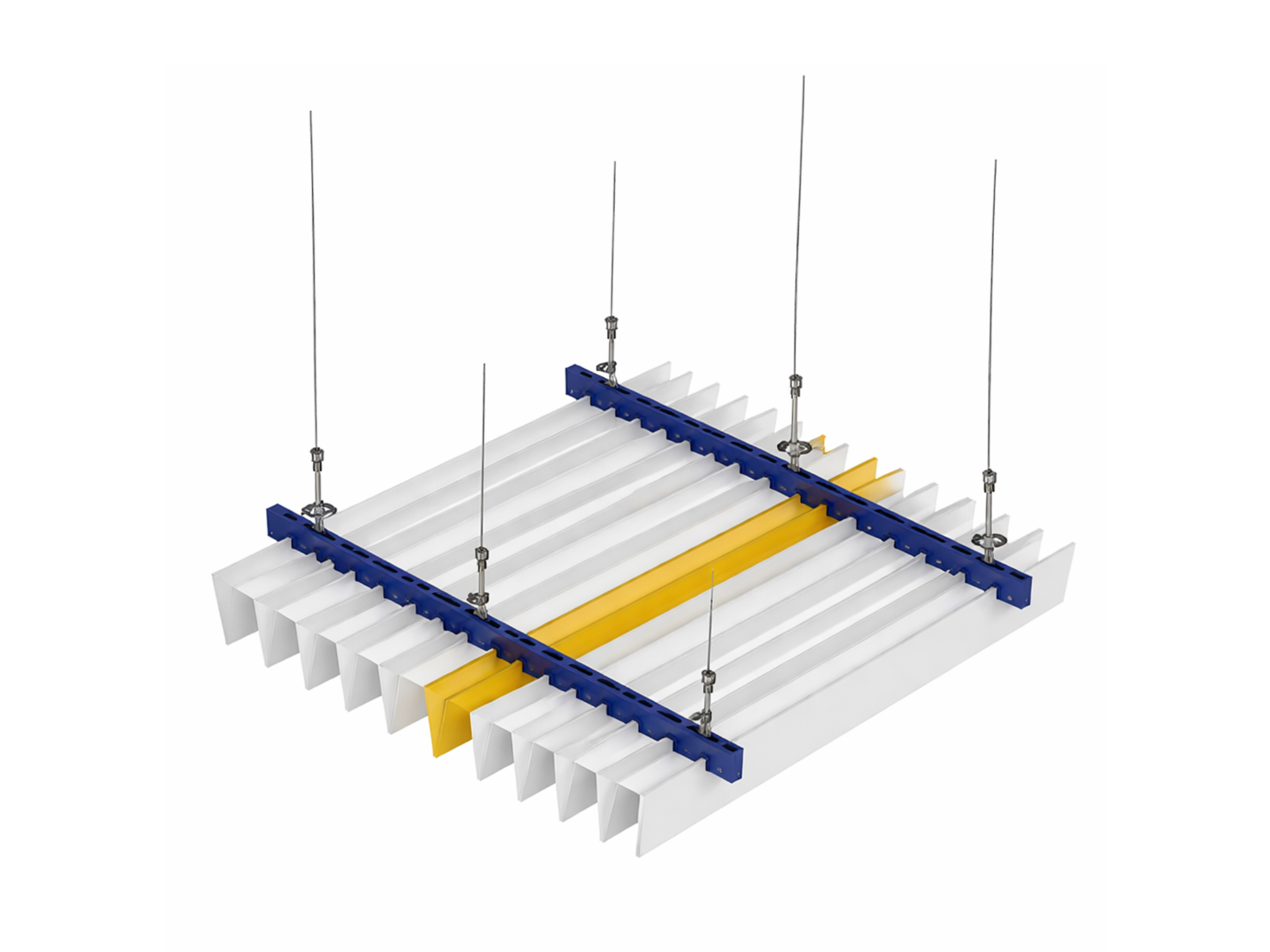 V-Shape Baffle Ceiling